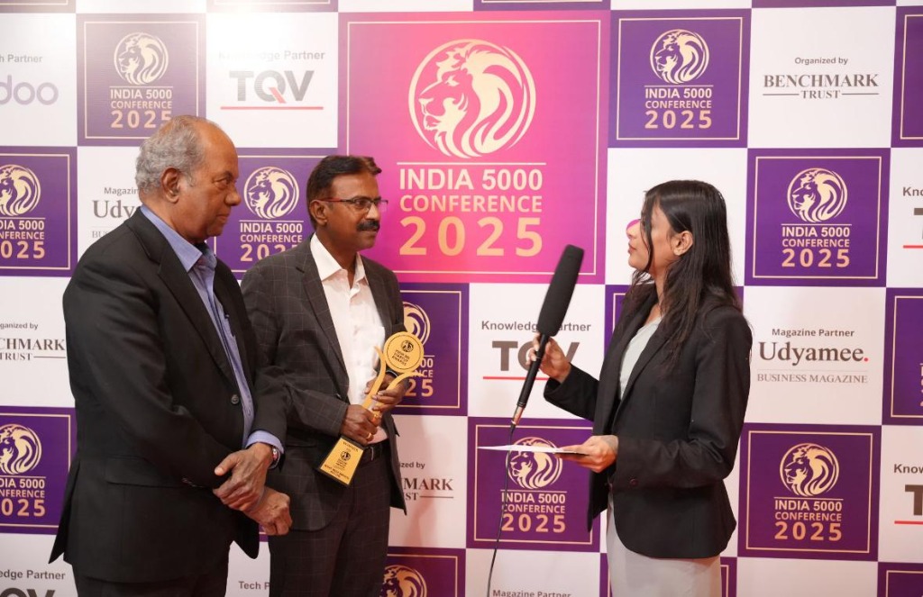 Interview at Awards Ceremony