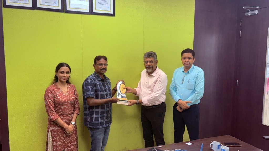 Award Plaque Presentation